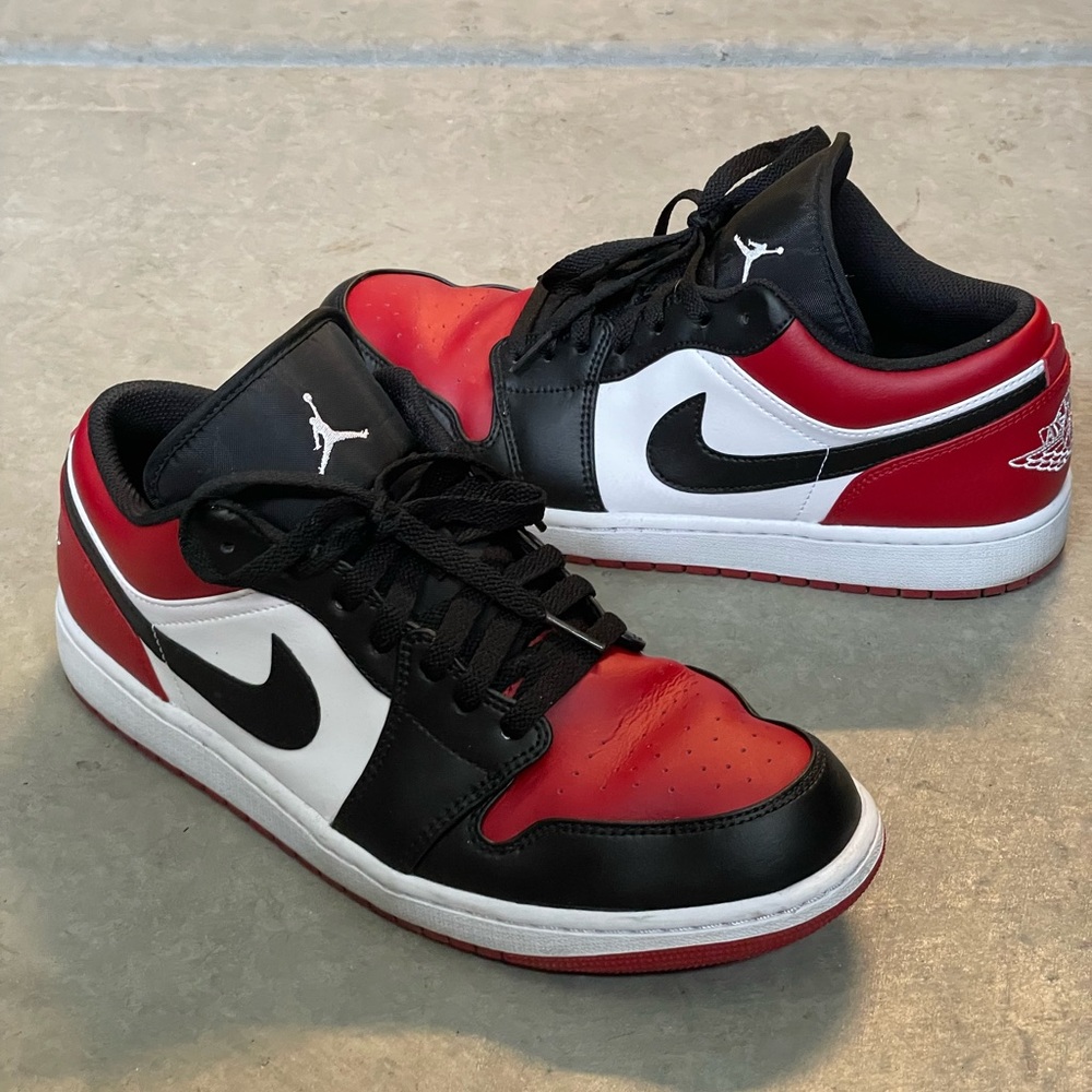 Air Jordan 1 Low “Bred Toe” US M 11